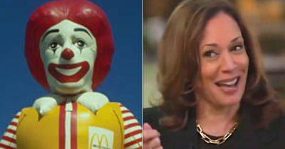 Kamala Harris Fries Donald Trump When Asked About His McDonald's Truther Stance