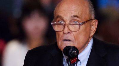 Rudy Giuliani disbarred in D.C. over Trump election lies