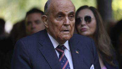 Rudy Giuliani disbarred in DC after pushing Trump’s false 2020 election claims