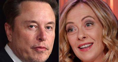 Elon Musk Denies Romance With Italy's Far-Right Prime Minister