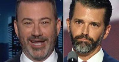 Jimmy Kimmel Turns Trump’s Latest ‘Brand Crap’ Into Brutal Dig At Donald Trump Jr.