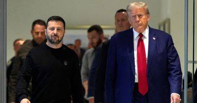 Trump And Zelenskyy Meet Amid Rising Questions Over U.S. Support For Ukraine