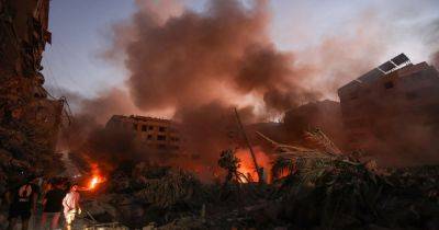 Israel Struck Hezbollah's Headquarters In Huge Blast Targeting Militant Leader