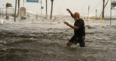 Saba Aziz - Hurricane Helene photos show Florida reeling from ‘catastrophic’ surge - globalnews.ca - state South Carolina - Georgia - state Florida - Mexico - state North Carolina - Cuba