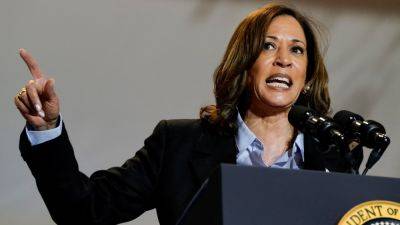 Harris says she opposes U.S. Steel's sale to a Japanese firm during campaign event