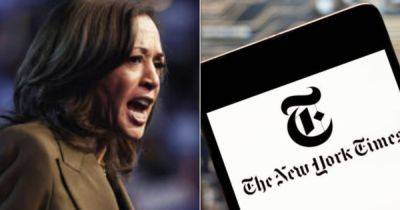 New York Times Endorses Kamala Harris, But One Issue Is Really Sticking In Its Craw