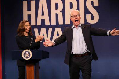 Joe Biden - Donald Trump - Kamala Harris - Maya Rudolph - Doug Emhoff - Lorne Michaels - Dana Carvey - Via AP news wire - Alec Baldwin - Tim Walz - 'SNL' 50th season premiere gets more than 5M viewers, its best opener since 2020 - independent.co.uk - state Minnesota