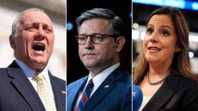 Elise Stefanik - Mike Johnson - Steve Scalise - Elizabeth Elkind - Fox - Action - GOP leaders vow 'action' as Columbia University swarmed by anti-Israel agitators - foxnews.com - city New York - Israel - city Columbia