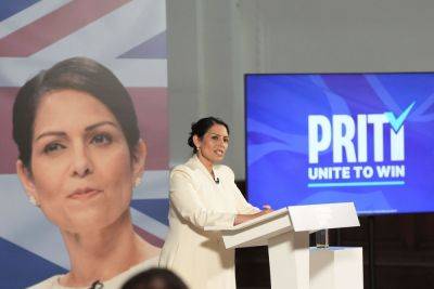 James Cleverly - Keir Starmer - Tom Tugendhat - Kemi Badenoch - Robert Jenrick - Tom Scotson - Mel Stride - Conservative Party - Priti Patel Knocked Out Of Tory Leadership Race - politicshome.com - city Birmingham