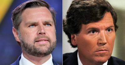 JD Vance To Join Tucker Carlson After Carlson Hosted Nazi Apologist On His Show