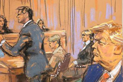 Trump in court as his lawyers make appeals plea to have his $5m E Jean Carroll verdict sent back for new trial